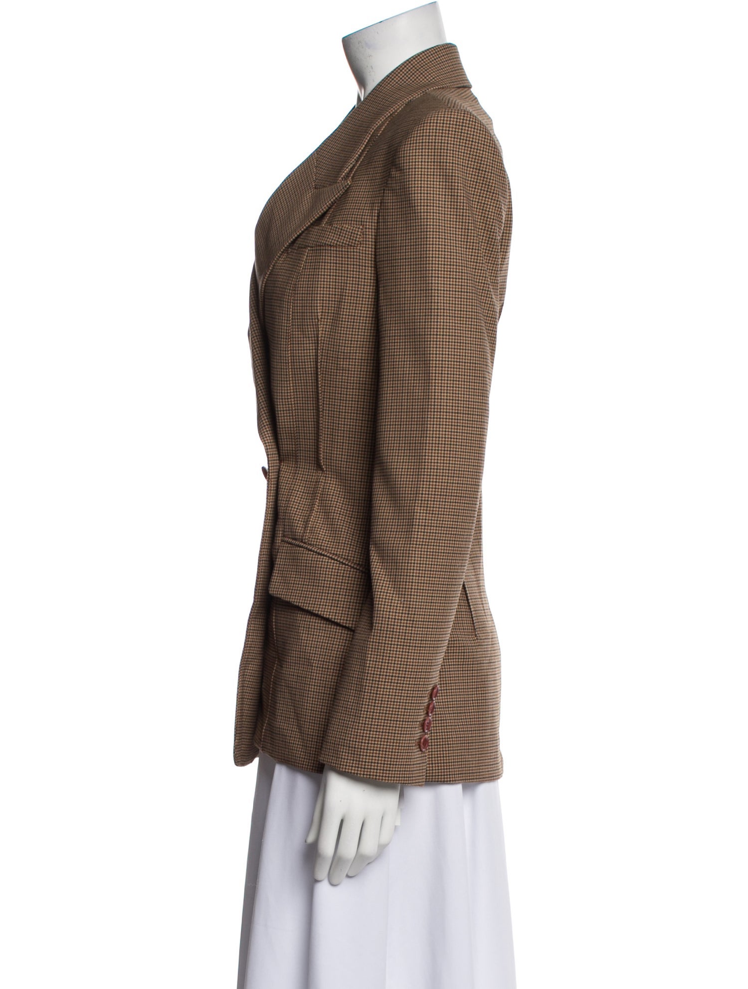 Simkhai Plaid Print Blazer w/ Tags