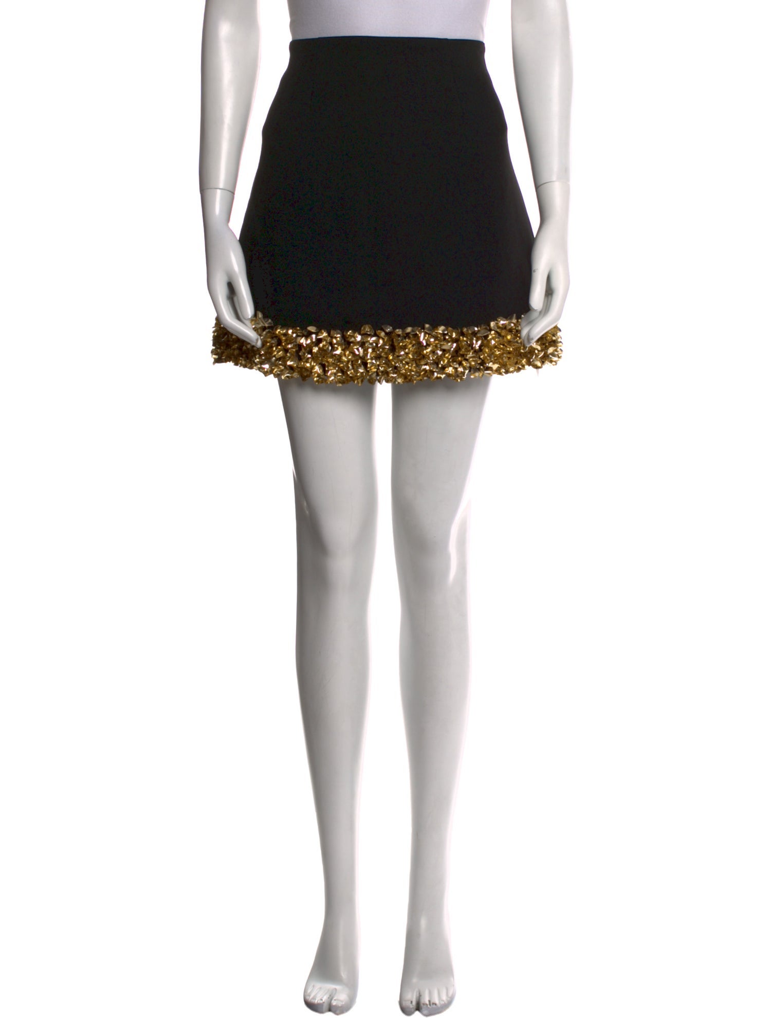 Simkhai Colorblock Pattern Mini Skirt