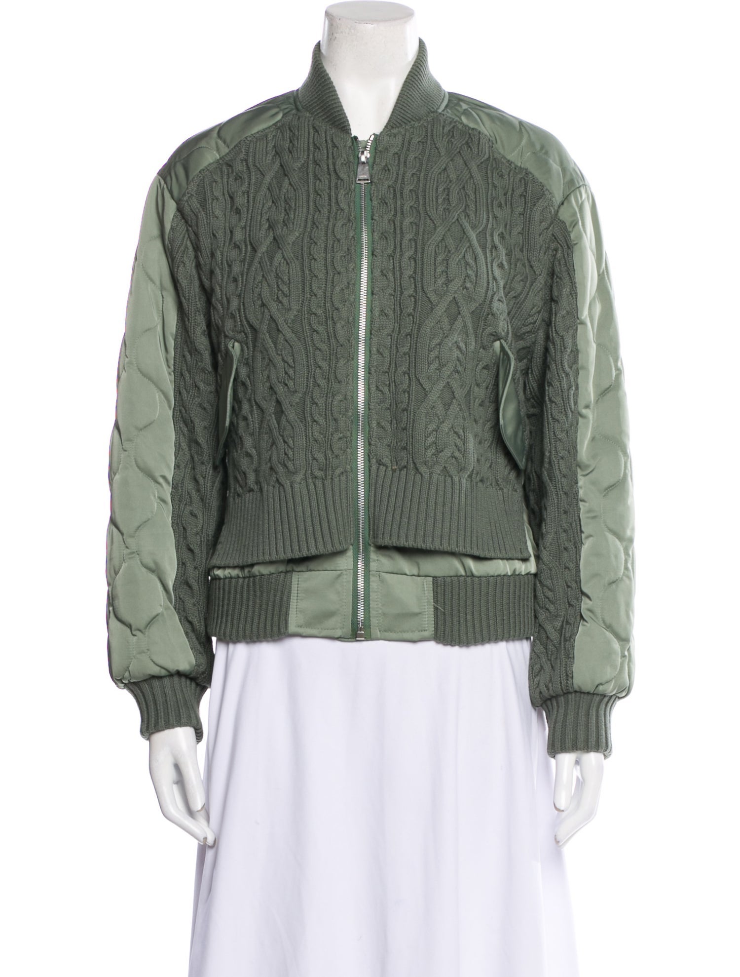 Simkhai Printed Bomber Jacket