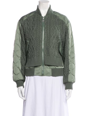 Simkhai Printed Bomber Jacket