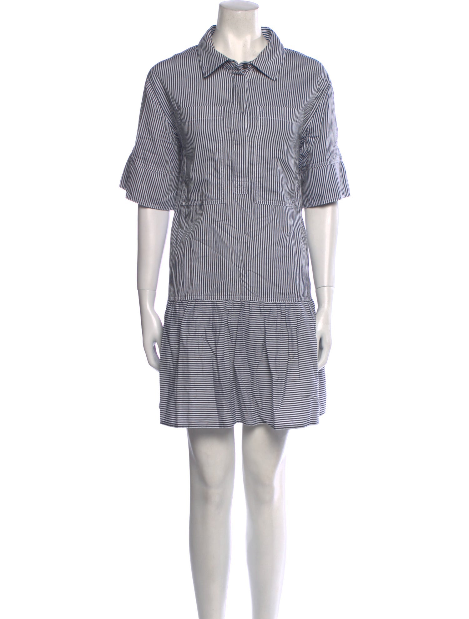 Simkhai Striped Mini Dress