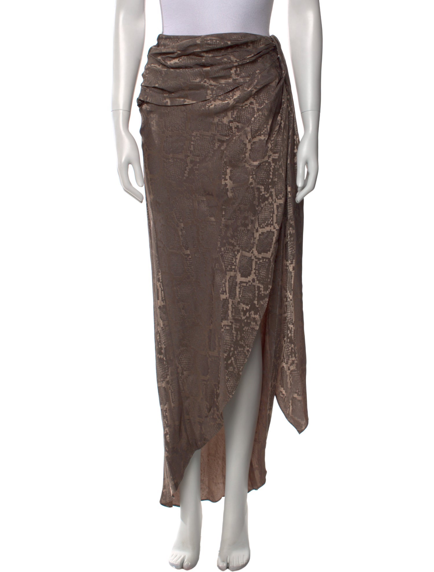 Simkhai Animal Print Long Skirt w/ Tags