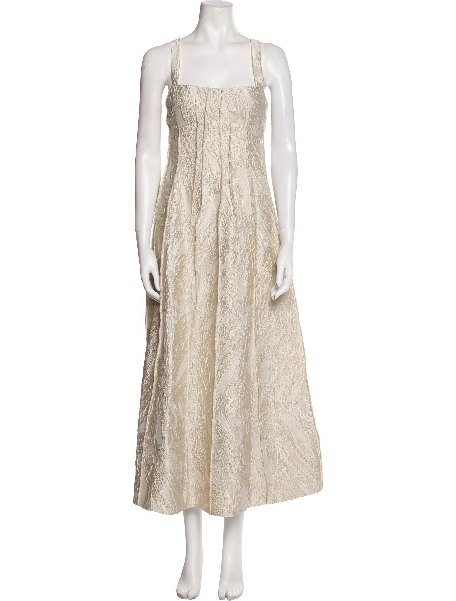 Simkhai Square Neckline Long Dress w/ Tags