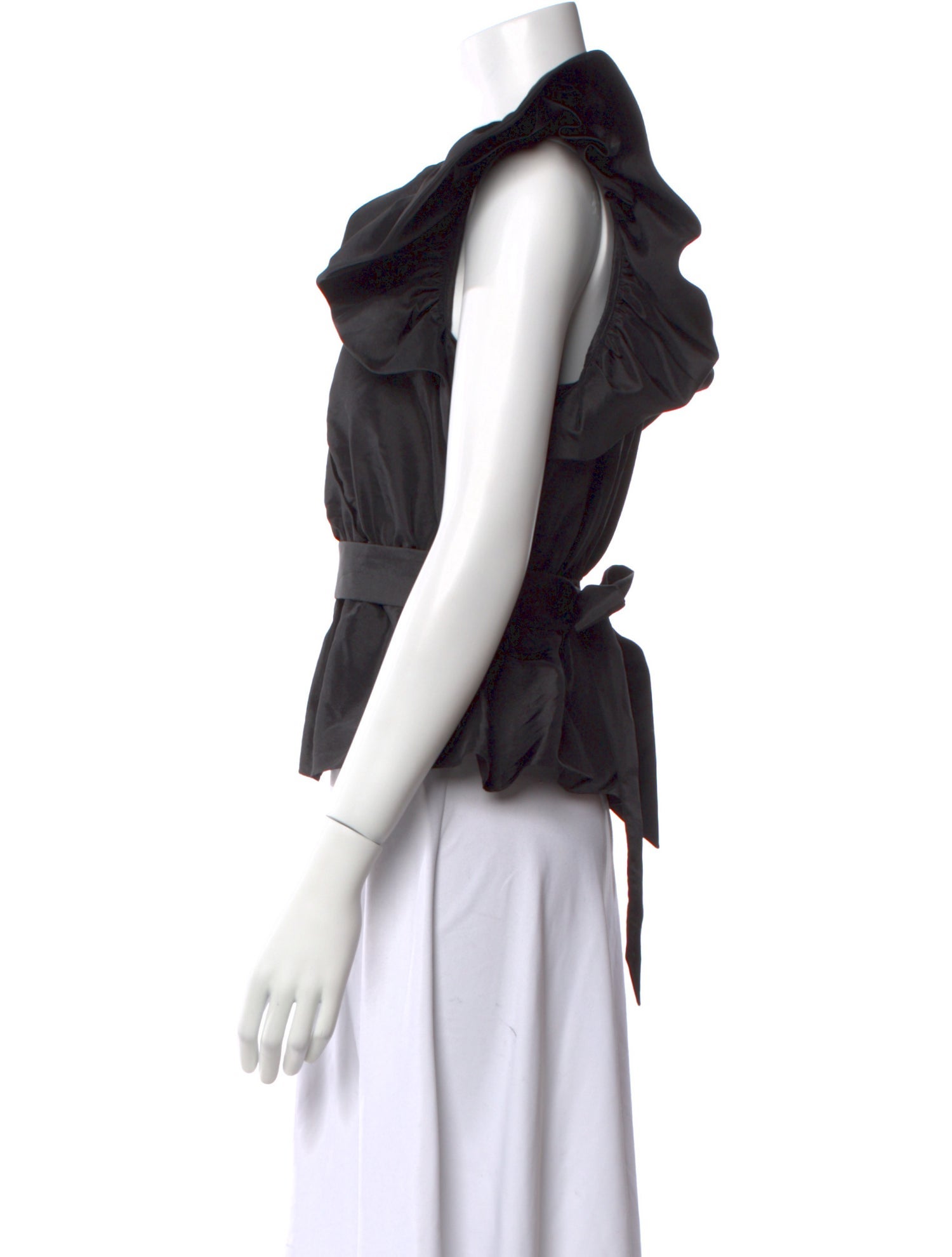 Simkhai V-Neck Short Sleeve Crop Top w/ Tags