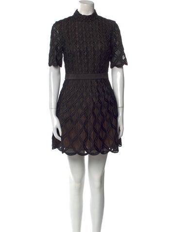Simkhai Dresses Lace Pattern Mini Dress M