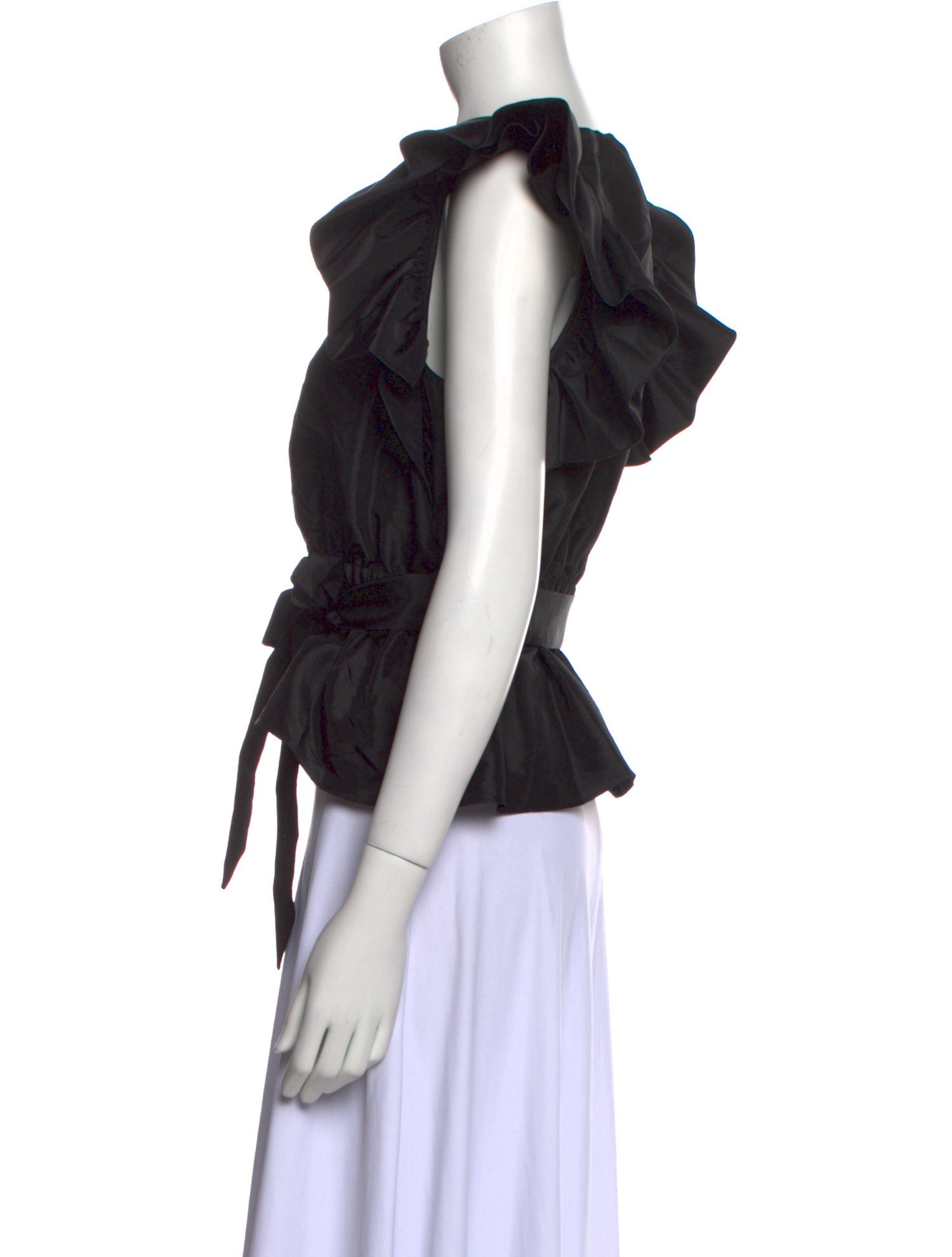 Simkhai V-Neck Short Sleeve Blouse w/ Tags