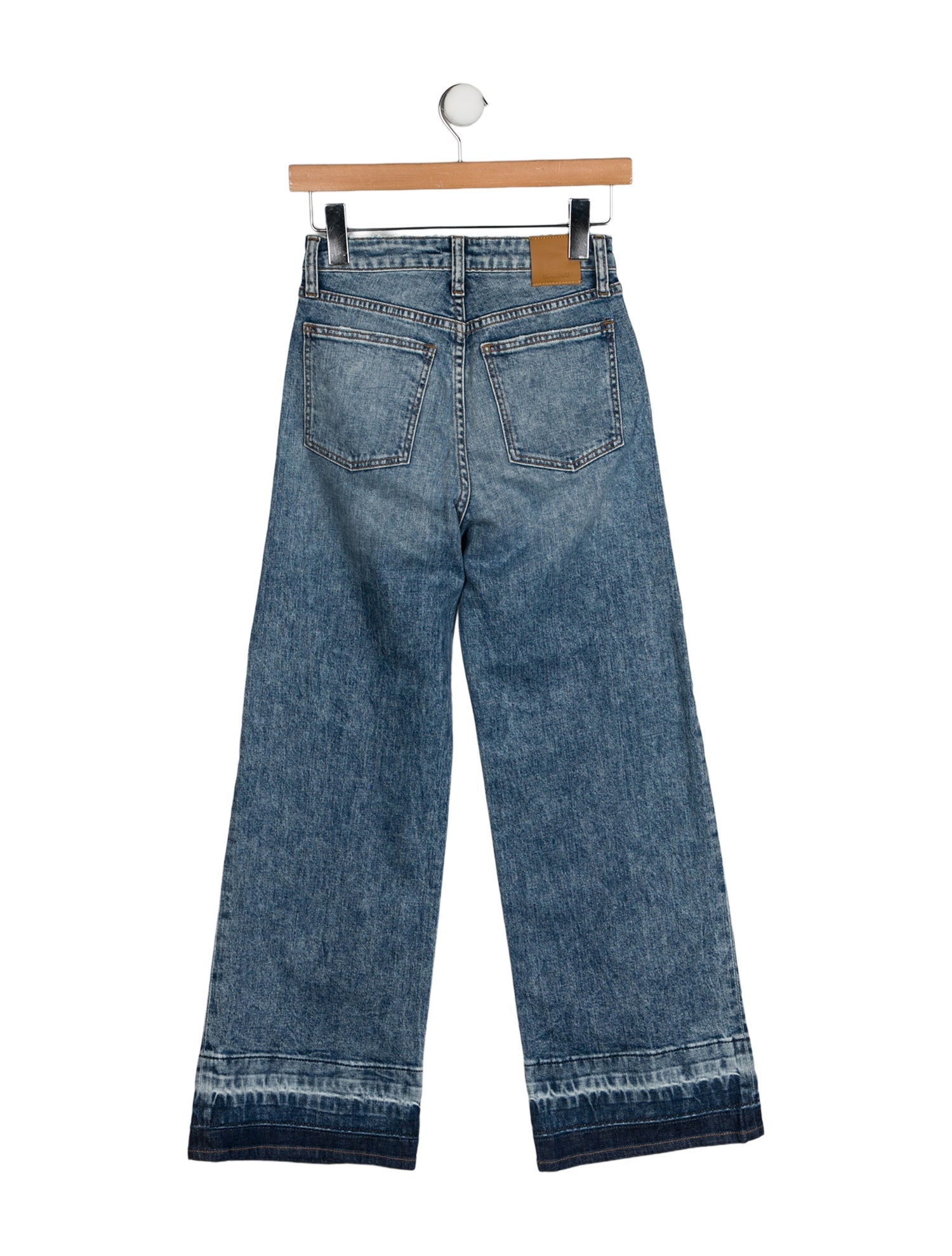 Simkhai High-Rise Wide Leg Jeans