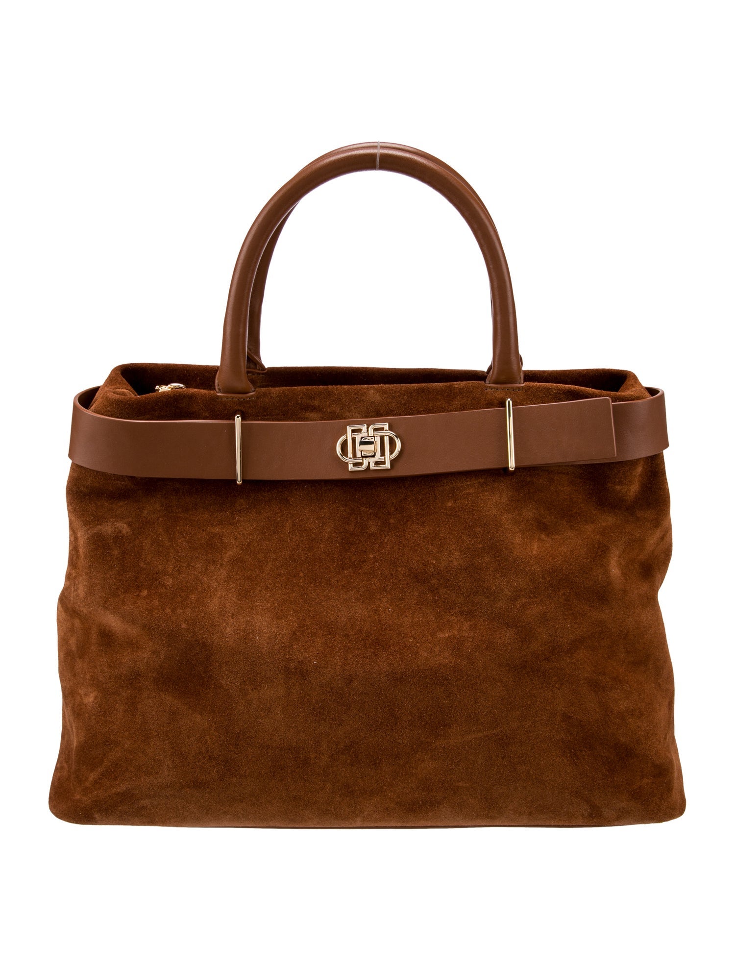 Simkhai Suede Top Handle Bag