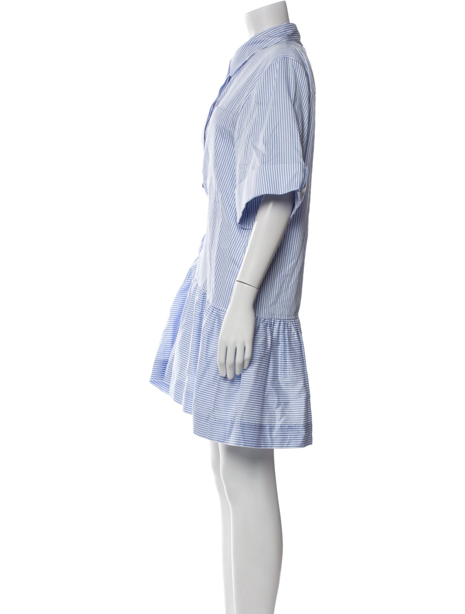 Simkhai Striped Mini Dress