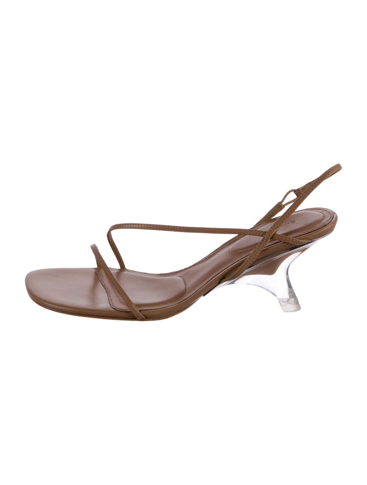 Simkhai Leather Slingback Sandals