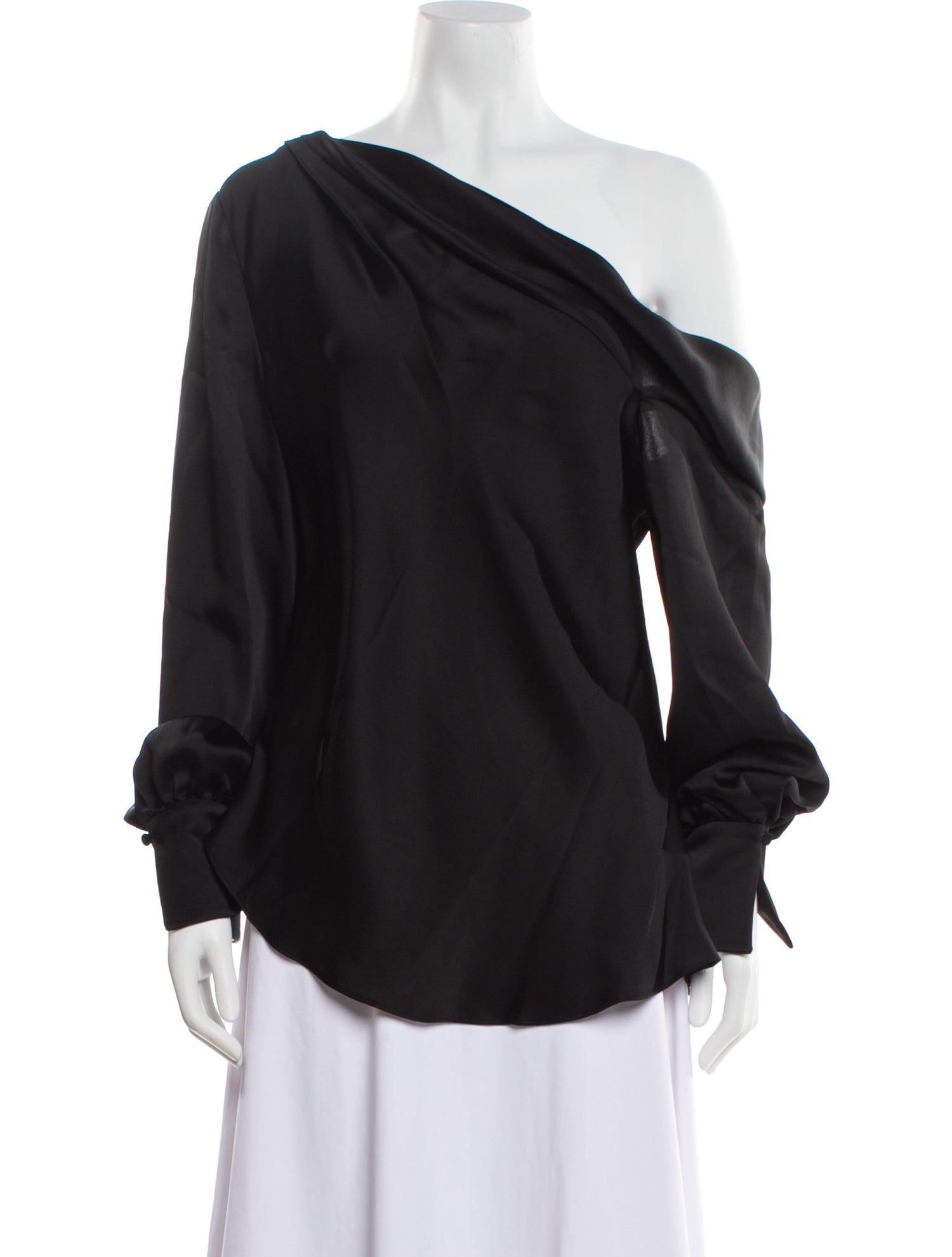 Simkhai Asymmetrical Long Sleeve Top