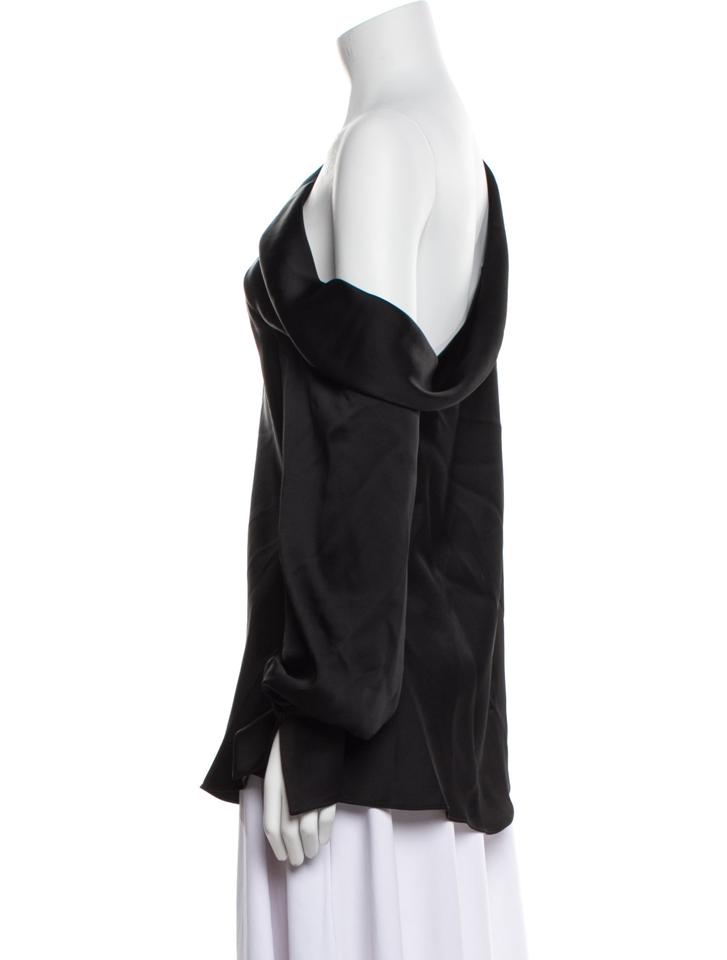 Simkhai Asymmetrical Long Sleeve Top