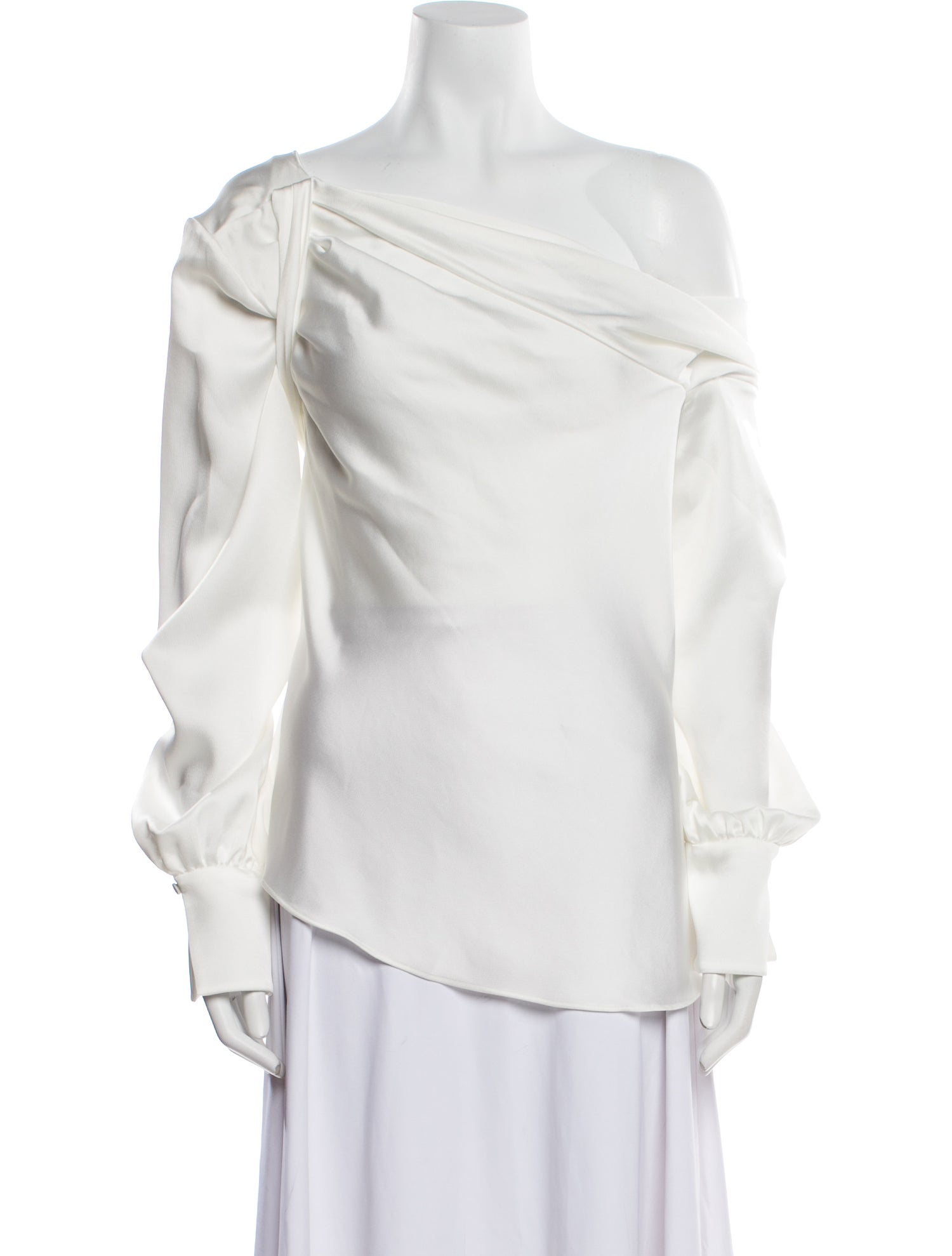 Simkhai One-Shoulder Long Sleeve Blouse w/ Tags