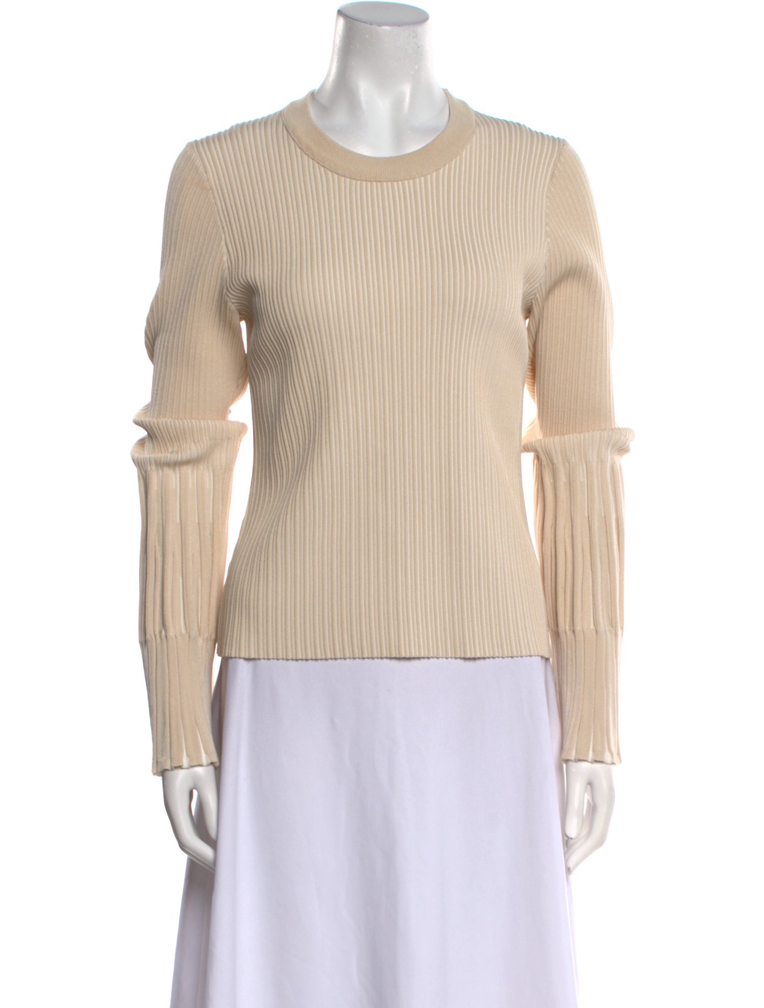 Simkhai Crew Neck Long Sleeve Top