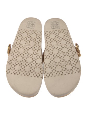 Simkhai Raffia Colorblock Pattern Espadrilles