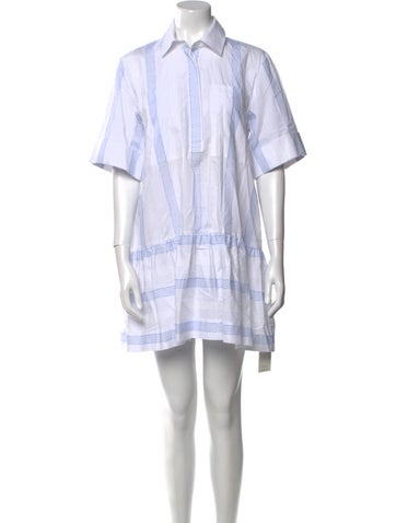 Simkhai Dresses Striped Mini Dress S