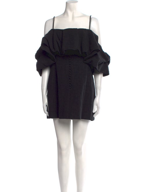 Simkhai Off-The-Shoulder Mini Dress