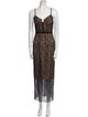 Simkhai Lace Pattern Midi Length Dress