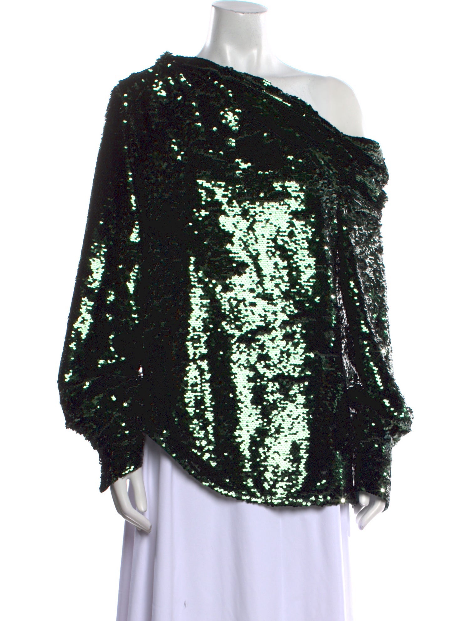 Simkhai Printed Asymmetrical Blouse