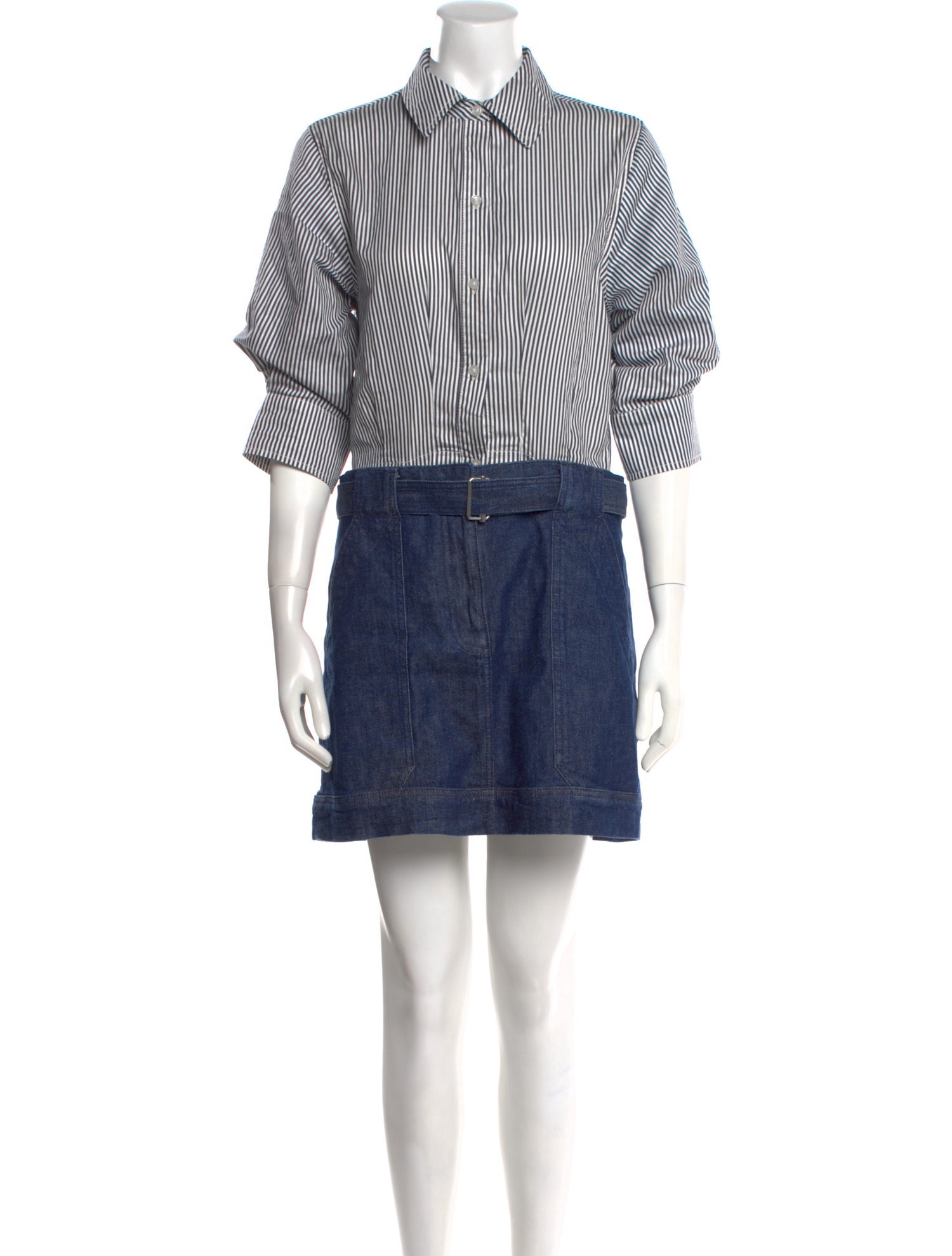 Simkhai Striped Mini Dress