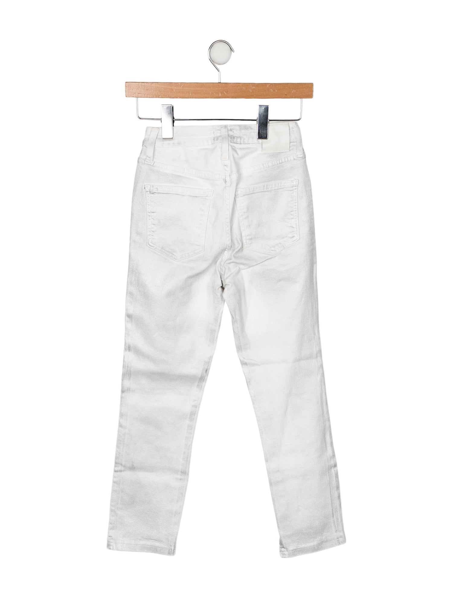 Simkhai Mid-Rise Straight Leg Jeans