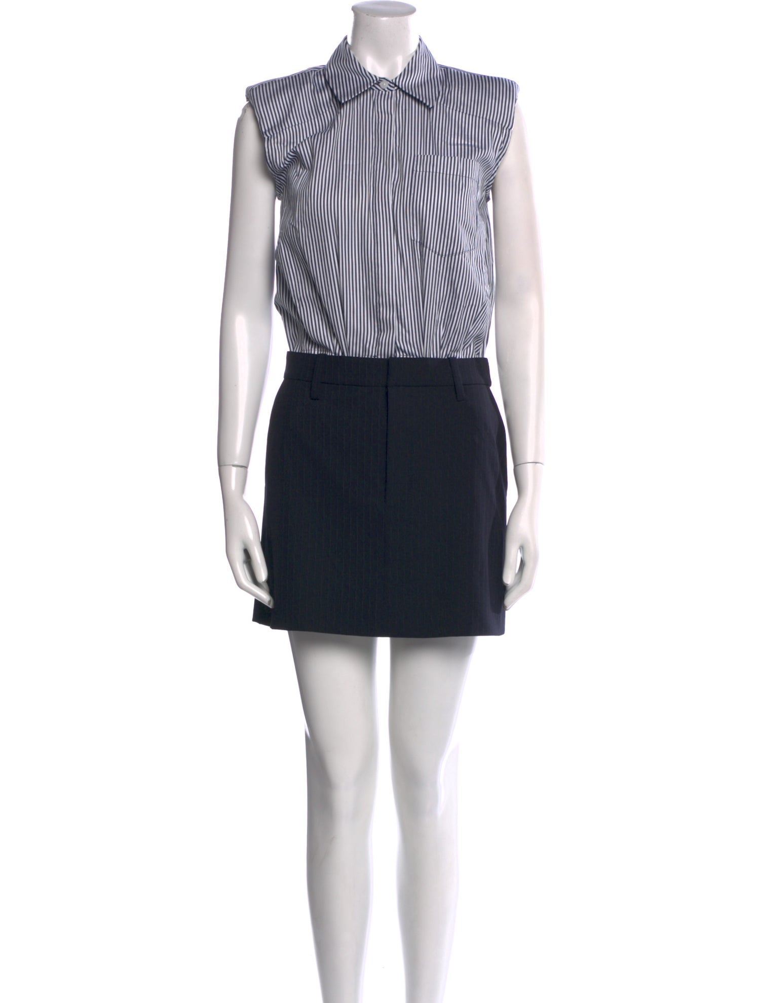 Simkhai Colorblock Pattern Mini Dress