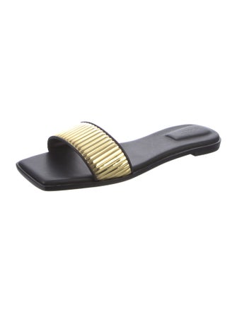 Simkhai Leather Slides