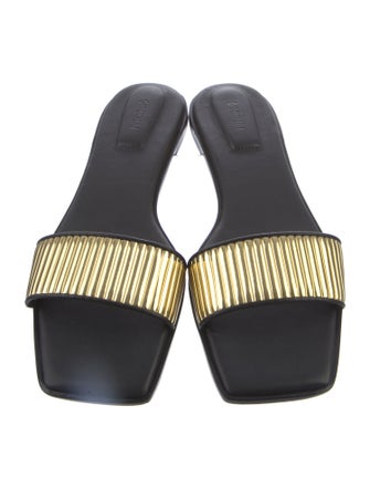 Simkhai Leather Slides
