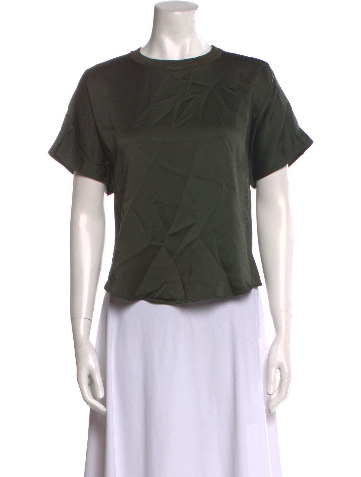 Simkhai Crew Neck Short Sleeve Top