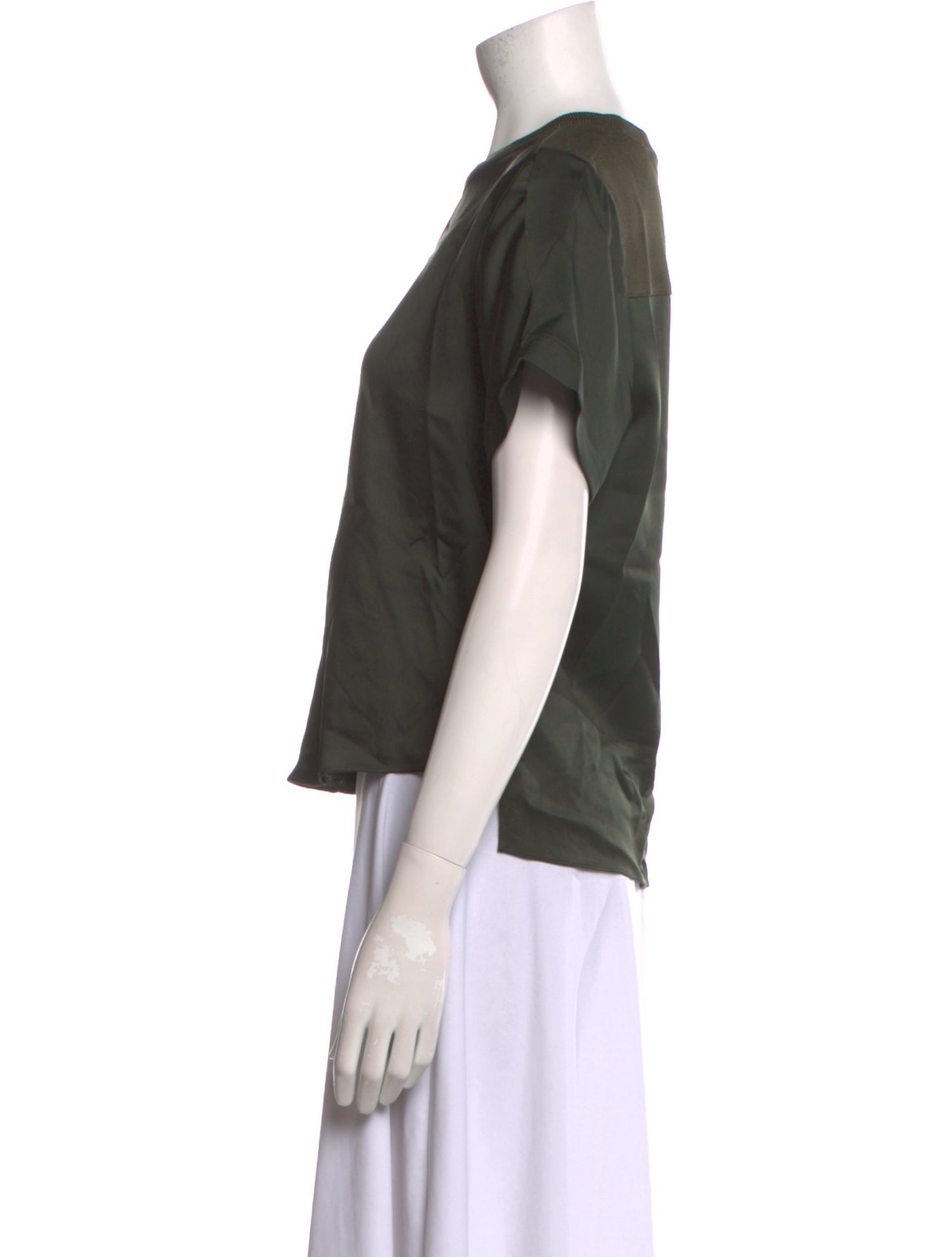 Simkhai Crew Neck Short Sleeve Top