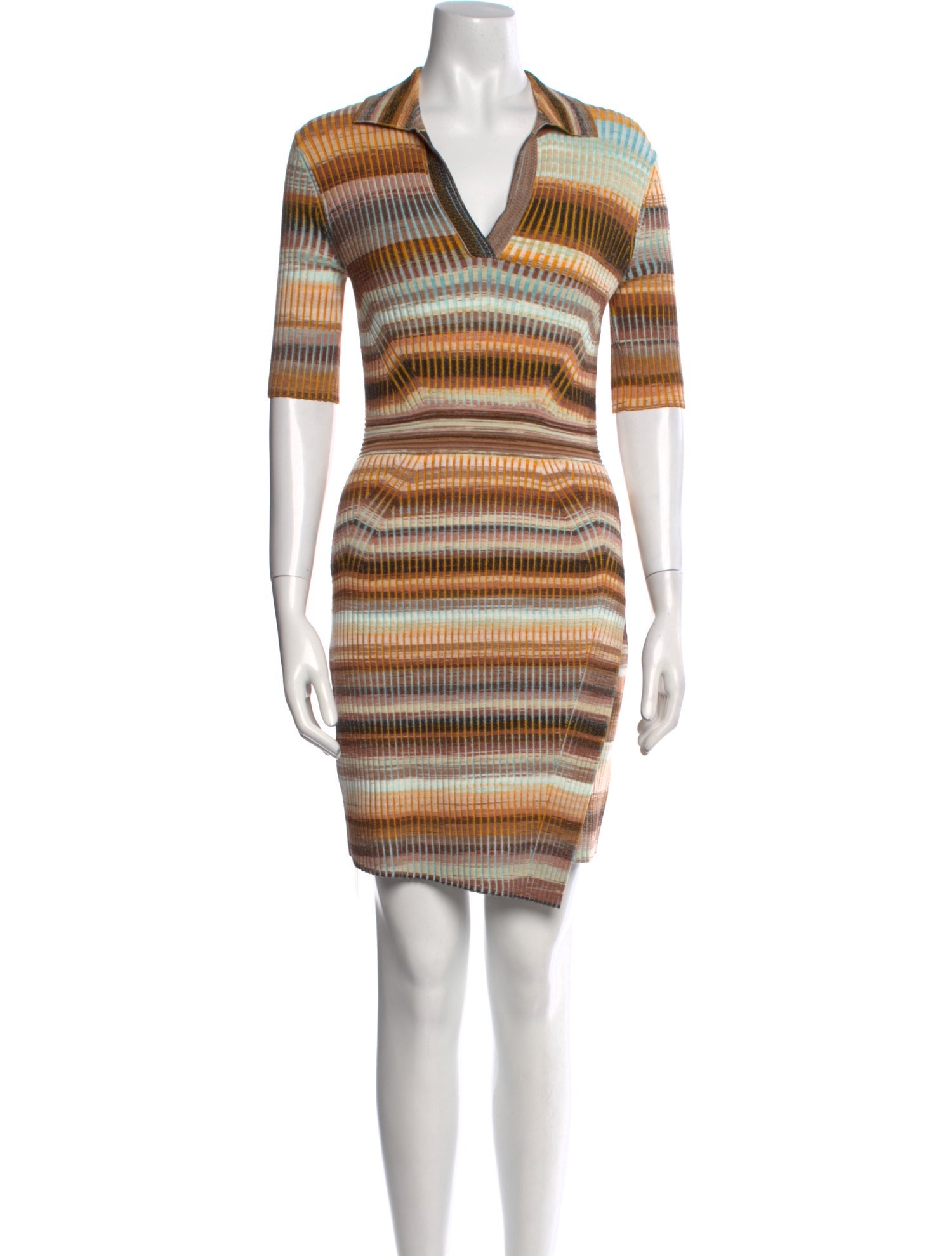 Simkhai Striped Mini Dress