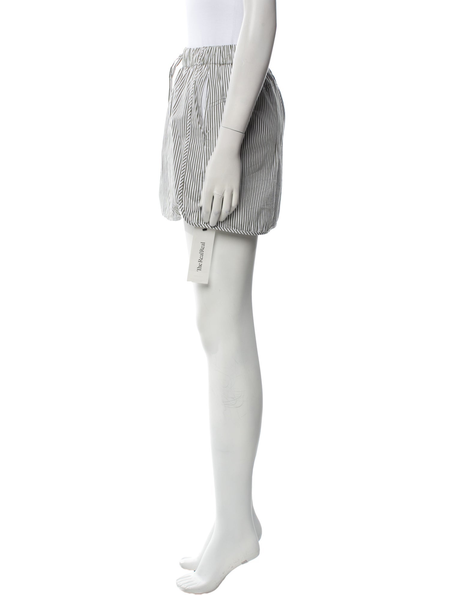 Simkhai Striped Mini Skirt