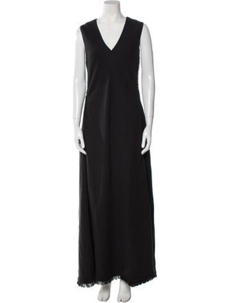 Simkhai V-Neck Long Dress