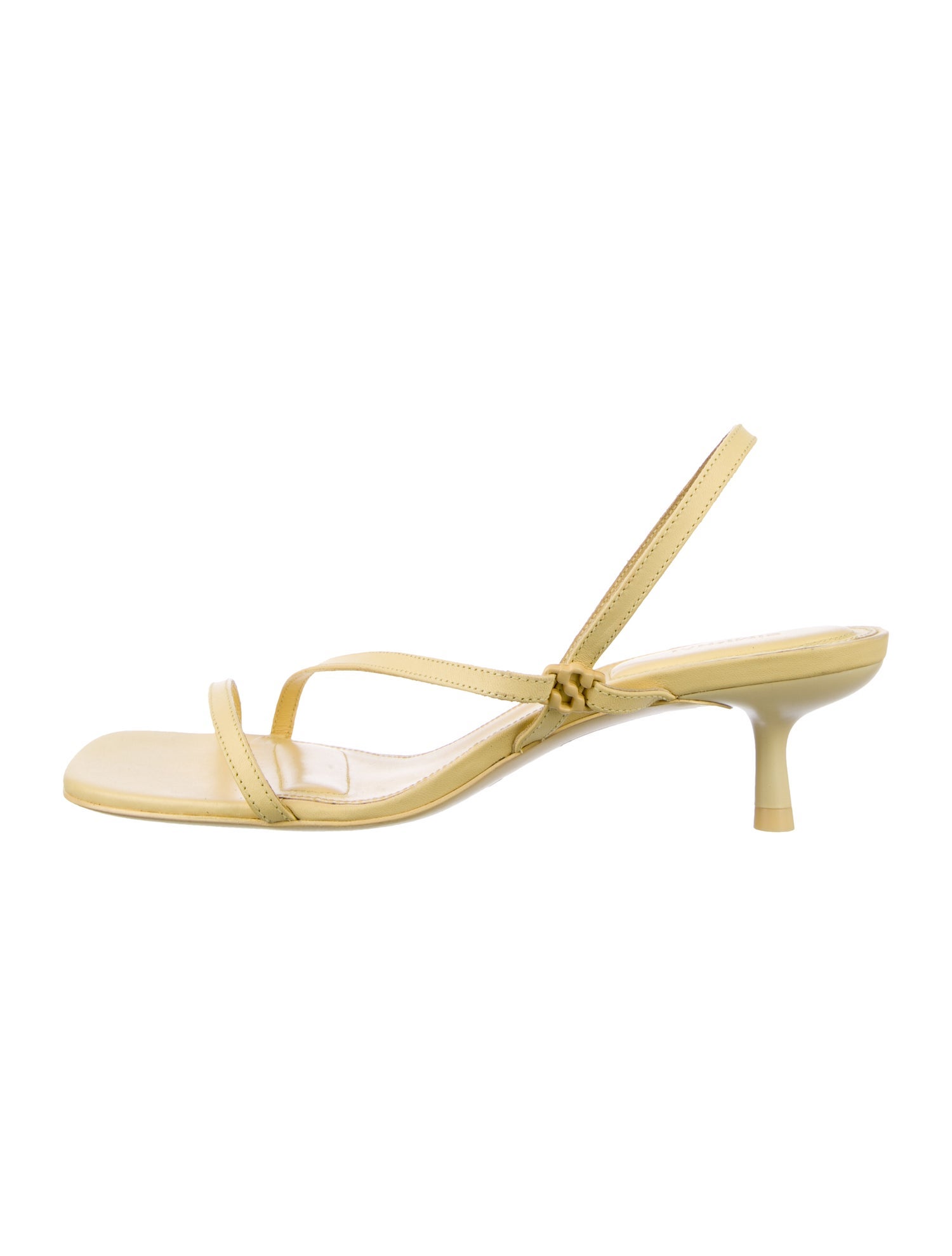 Simkhai Leather Slingback Sandals