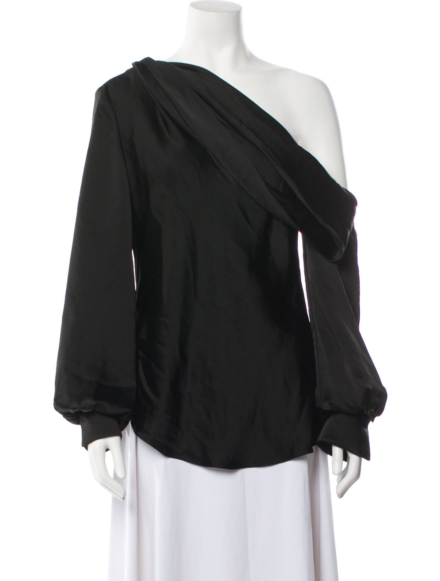 Simkhai One-Shoulder Long Sleeve Blouse w/ Tags