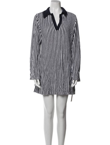 Simkhai Dresses Striped Mini Dress S