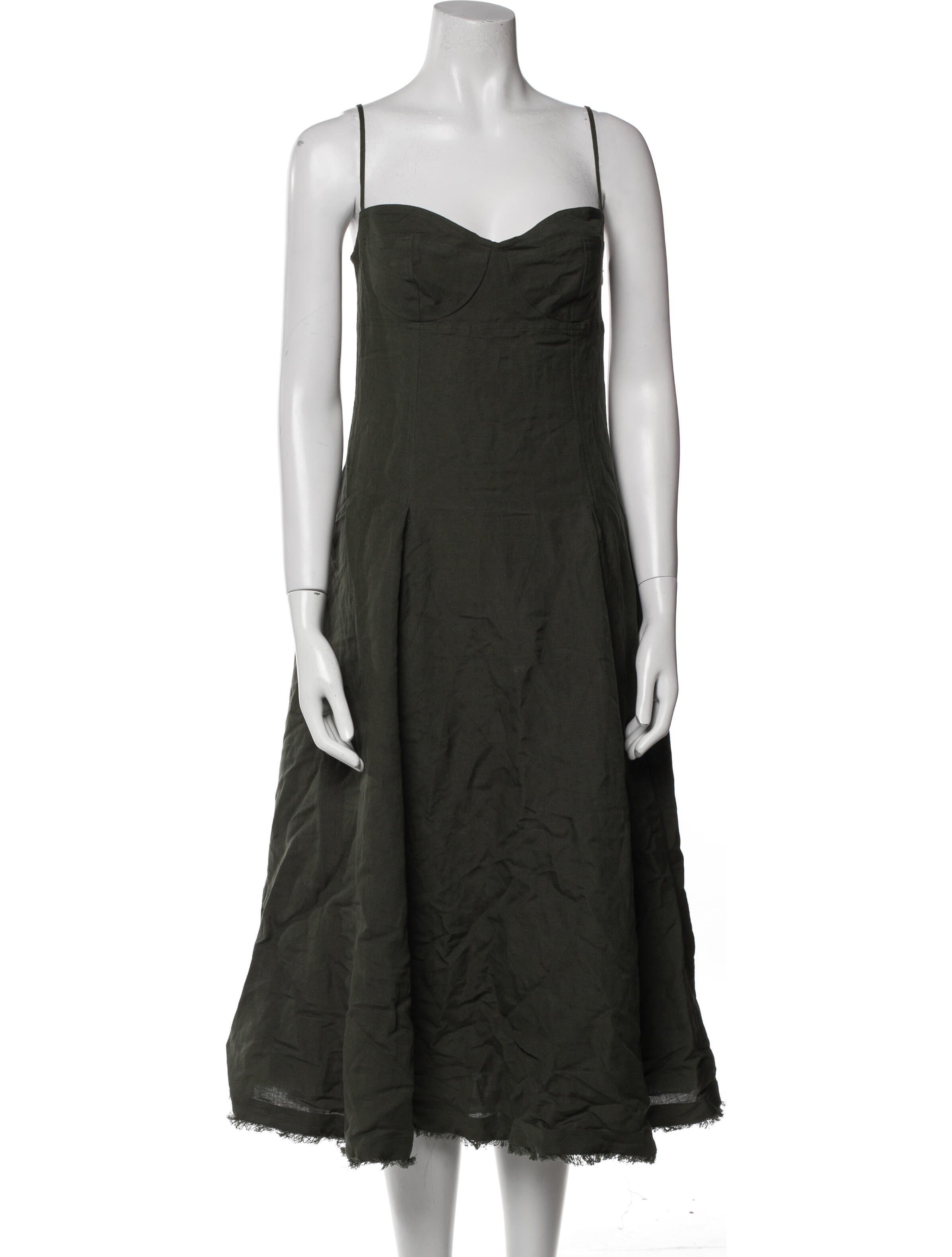 Simkhai Strapless Midi Length Dress