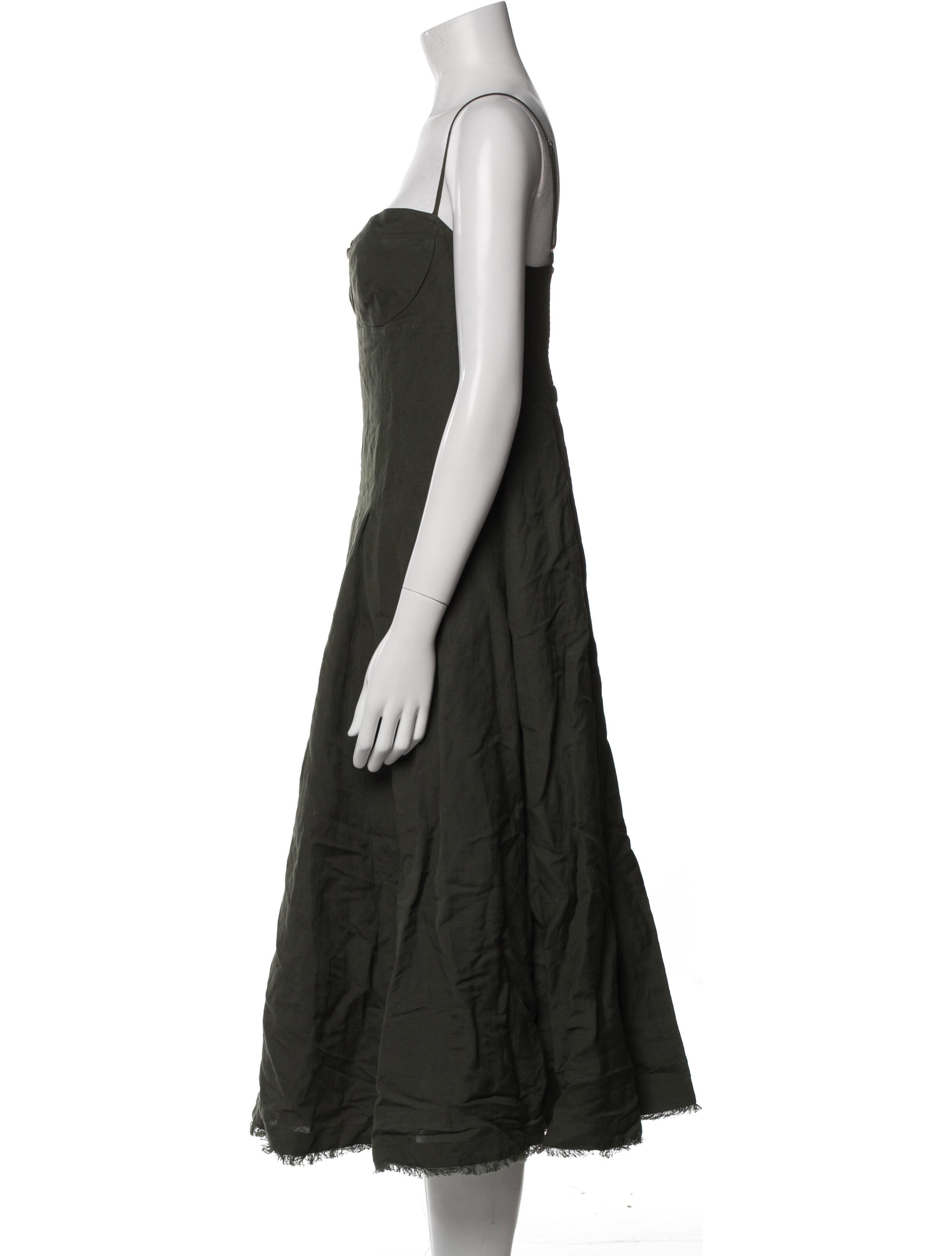 Simkhai Strapless Midi Length Dress