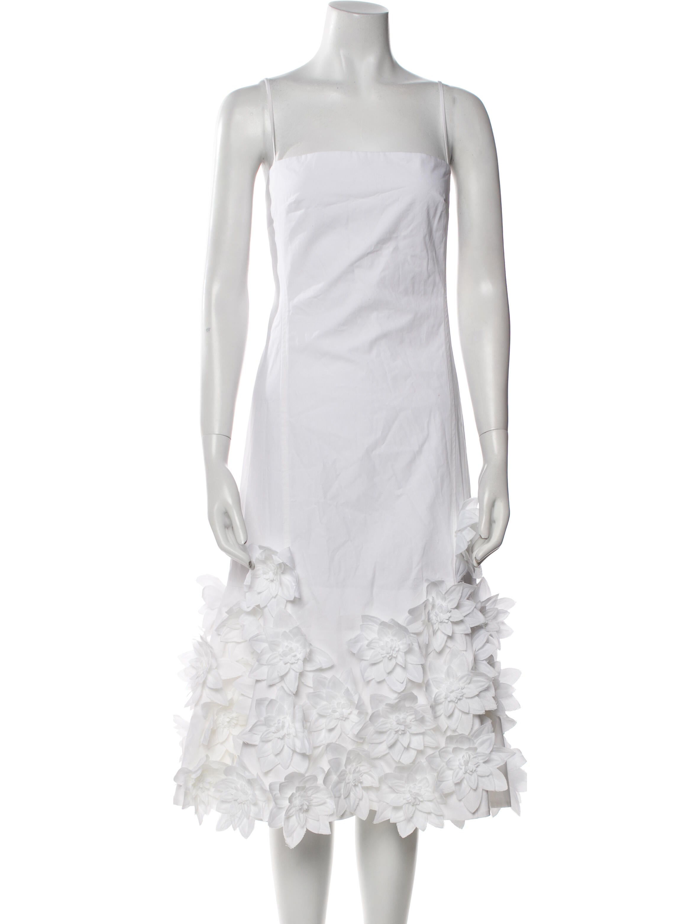 Simkhai Square Neckline Midi Length Dress