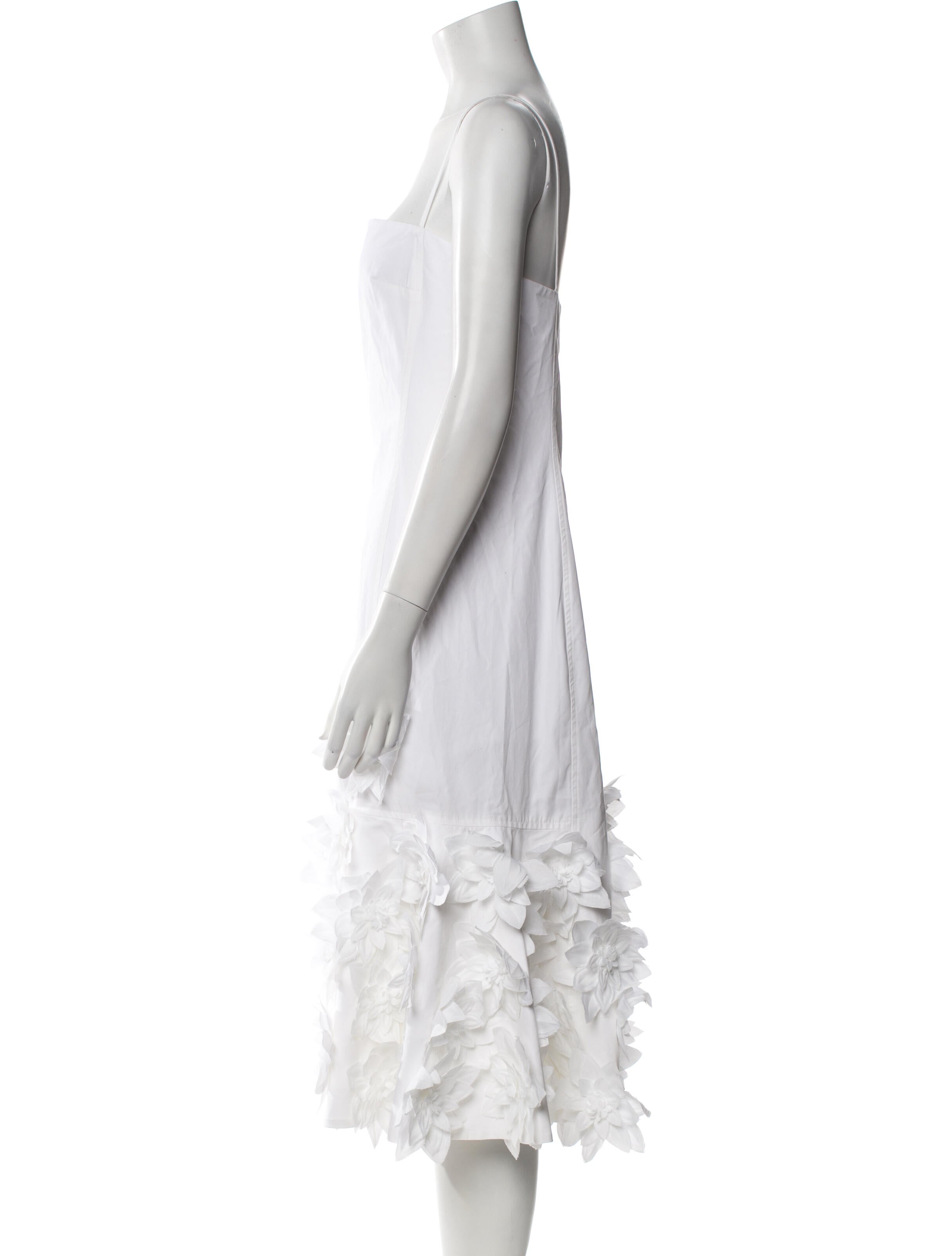 Simkhai Square Neckline Midi Length Dress