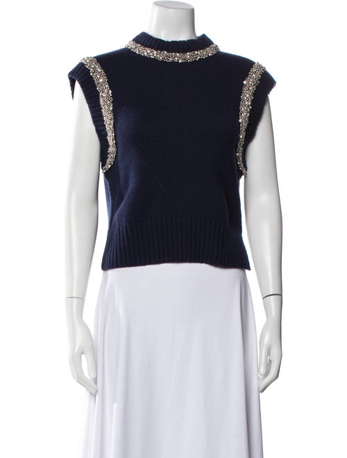 Simkhai Wool Mock Neck Sweater