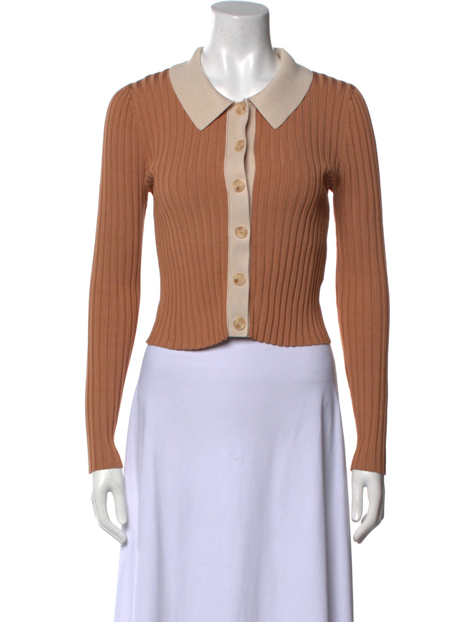 Simkhai Long Sleeve Crop Top