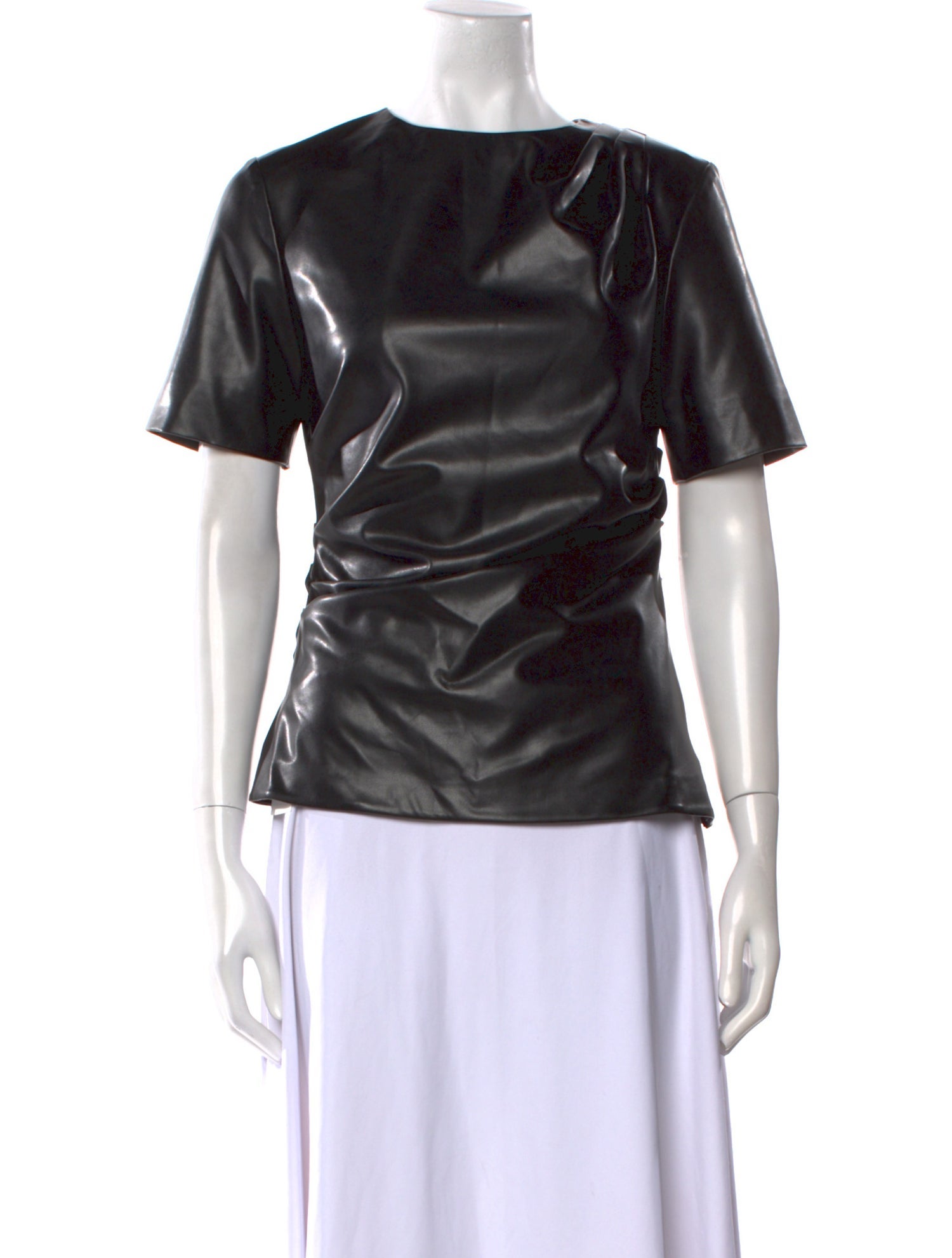 Simkhai Bateau Neckline Short Sleeve Blouse w/ Tags