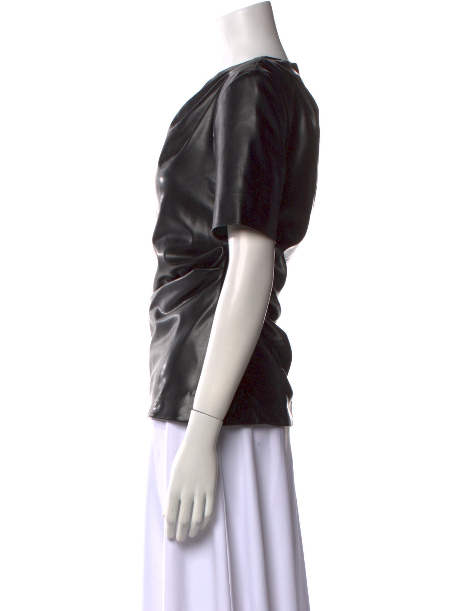 Simkhai Bateau Neckline Short Sleeve Blouse w/ Tags