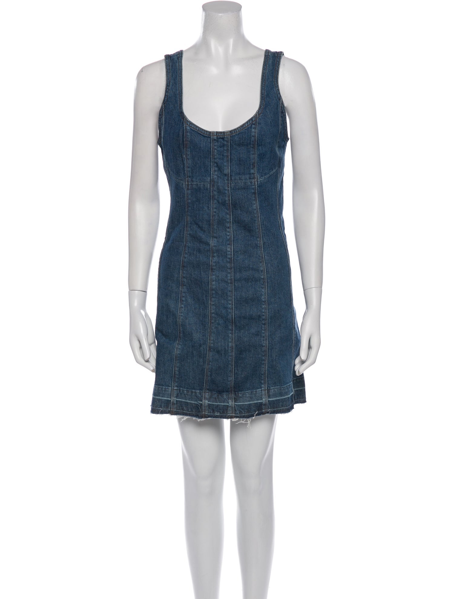 Simkhai Scoop Neck Mini Dress