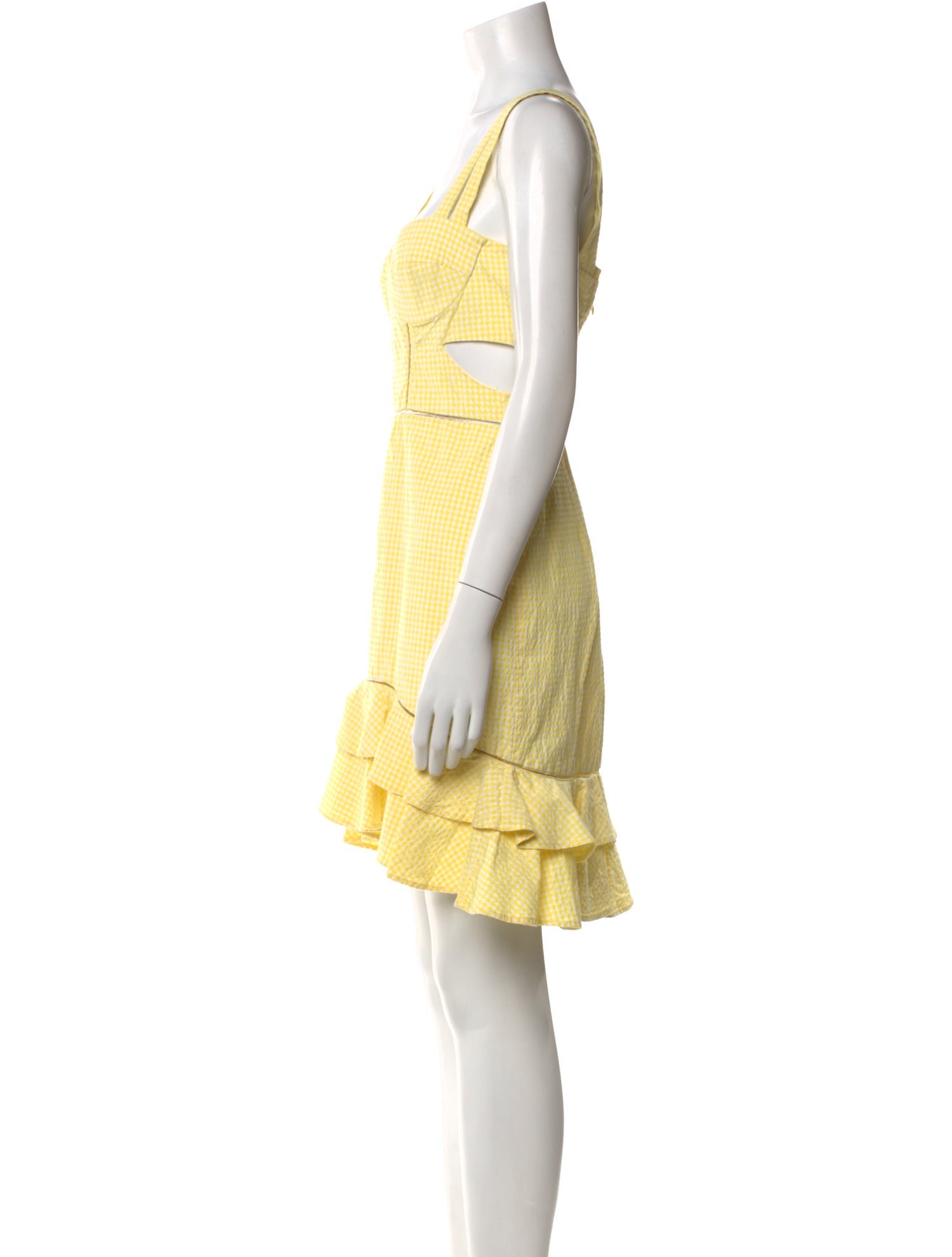 Simkhai Square Neckline Mini Dress