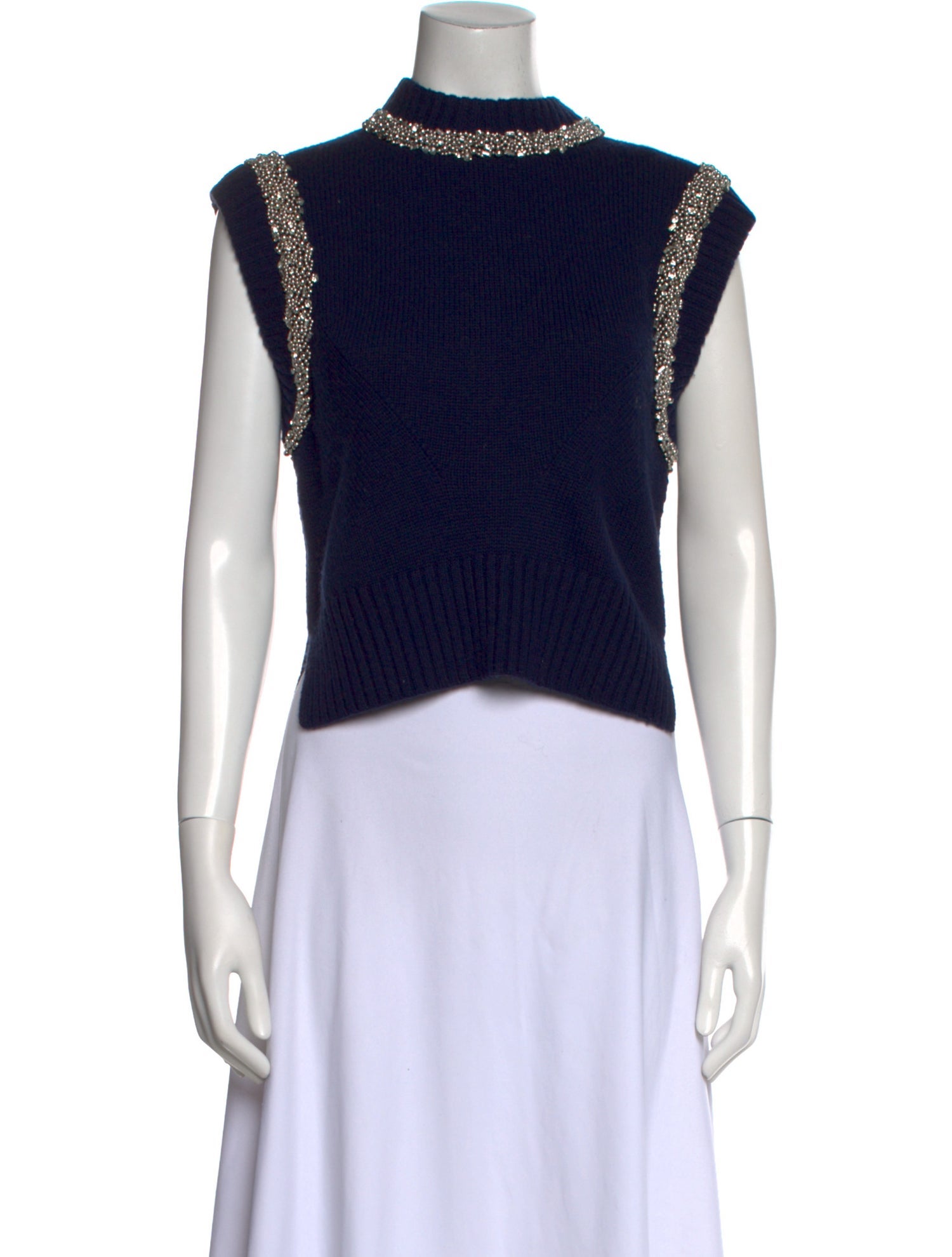 Simkhai Wool Mock Neck Sweater