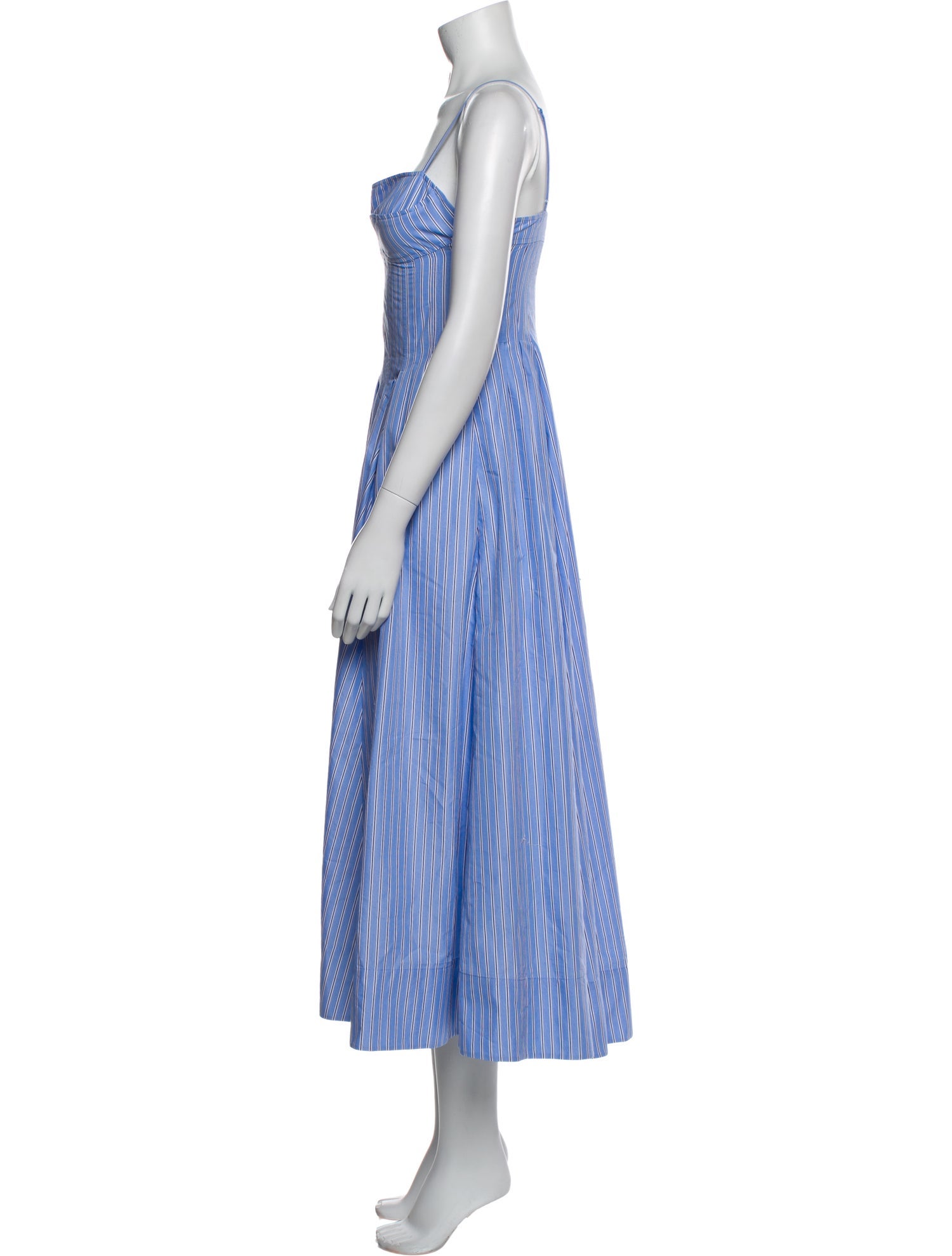 Simkhai Striped Long Dress