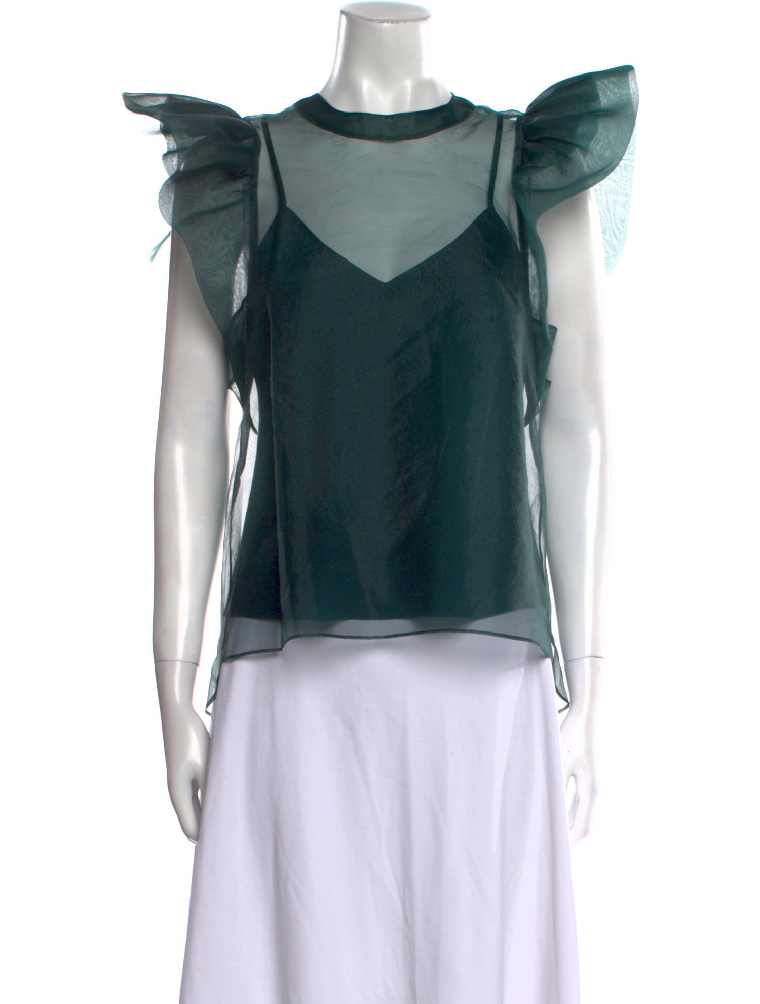 Simkhai Crew Neck Short Sleeve Top