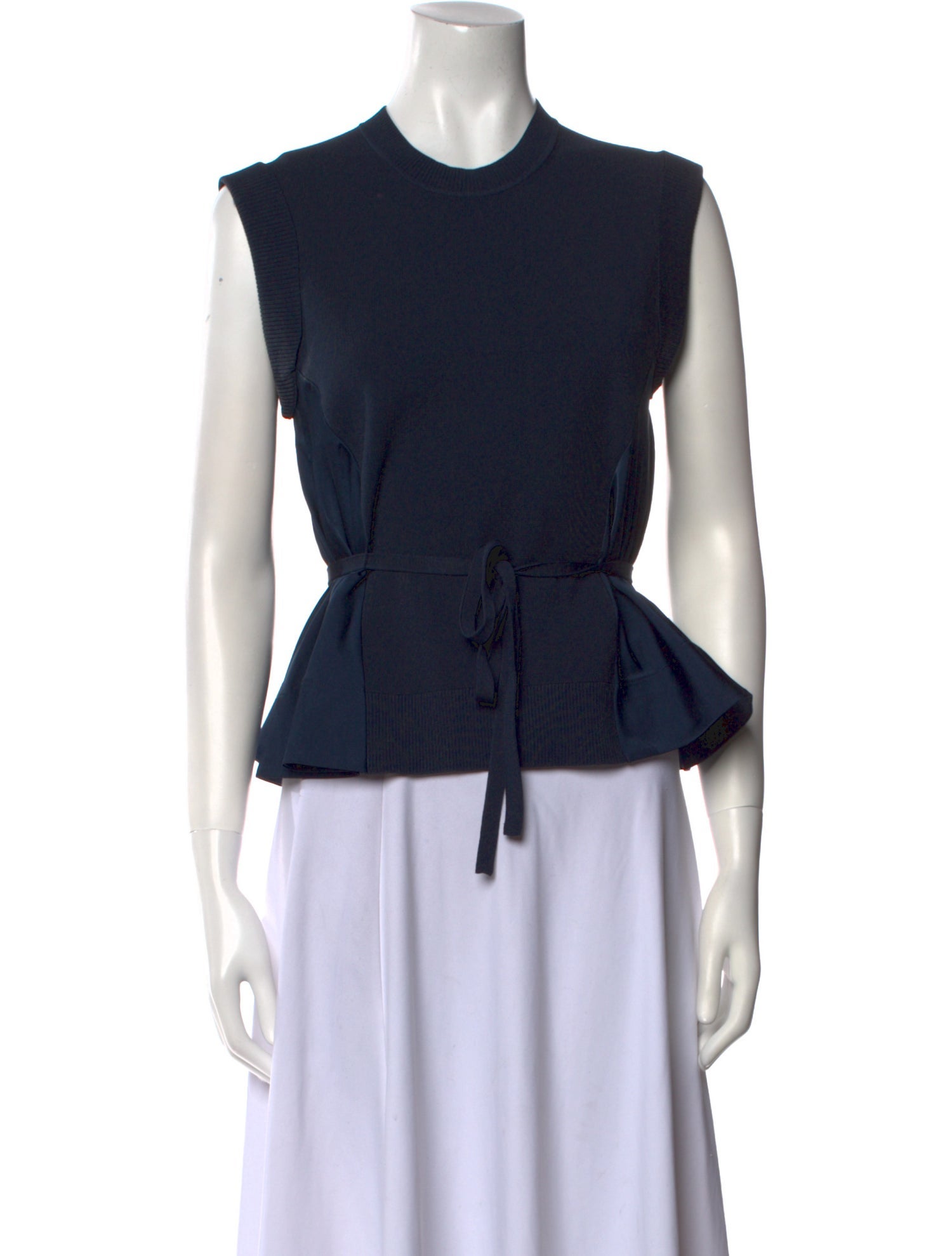 Simkhai Crew Neck Sleeveless Top